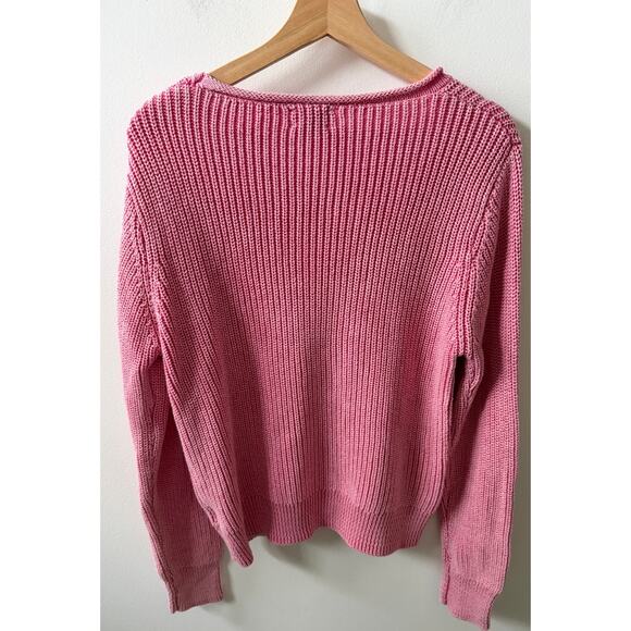 Line the Label women's lettie cotton crewneck size M - Picture 2 of 6